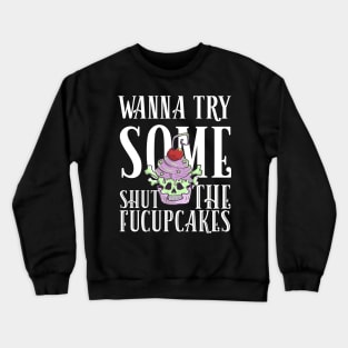 Pastel Goth Cupcake Meme Kawaii Gothic Sarcastic Eboy Egirl Crewneck Sweatshirt